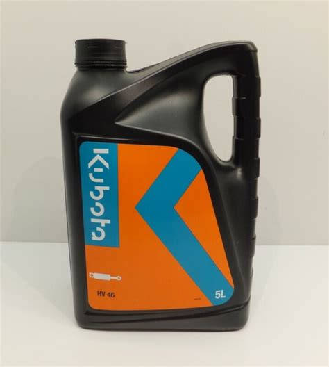 hydraulic oil for kubota skid steer|kubota hydraulic fluid 46hd equivalent.